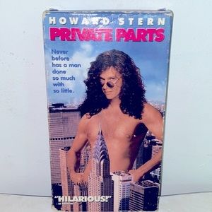 Howard Stern - Private Parts - VHS 📼 Movie 🍿​​​​